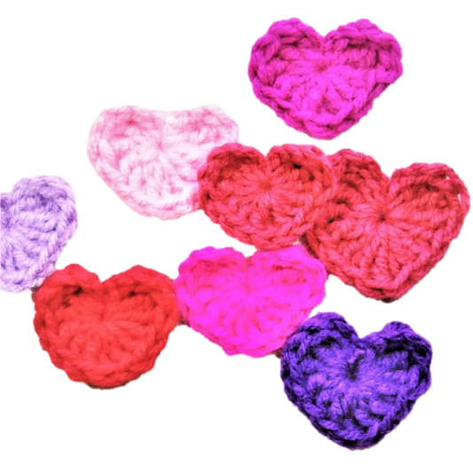 Super Fast Crochet Hearts – Quick and Easy Pattern for Beginners.