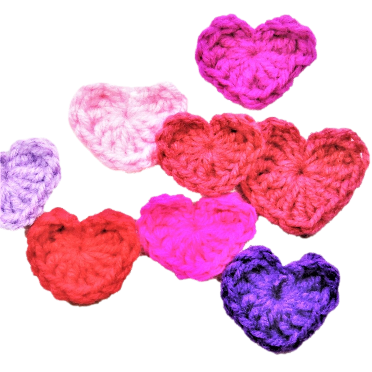 Super Fast Crochet Hearts - The Secret Yarnery