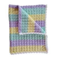 Sober Granny Baby Blanket – Simple and Elegant Crochet Pattern for Beginners.