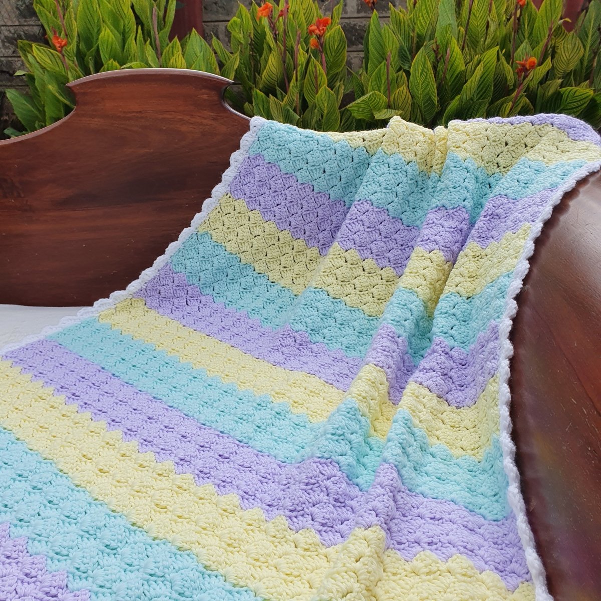 The Sober Granny Baby Blanket - The Secret Yarnery