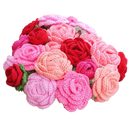 The Ultimate Easy Crochet Rose Bouquet.