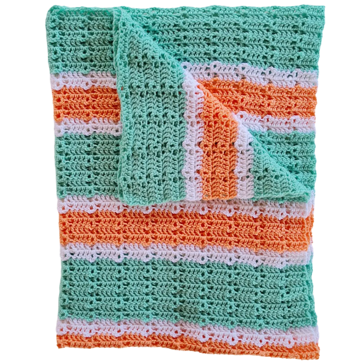 Tipsy Granny Crochet Baby Blanket – Fun and Unique Pattern for Beginners.