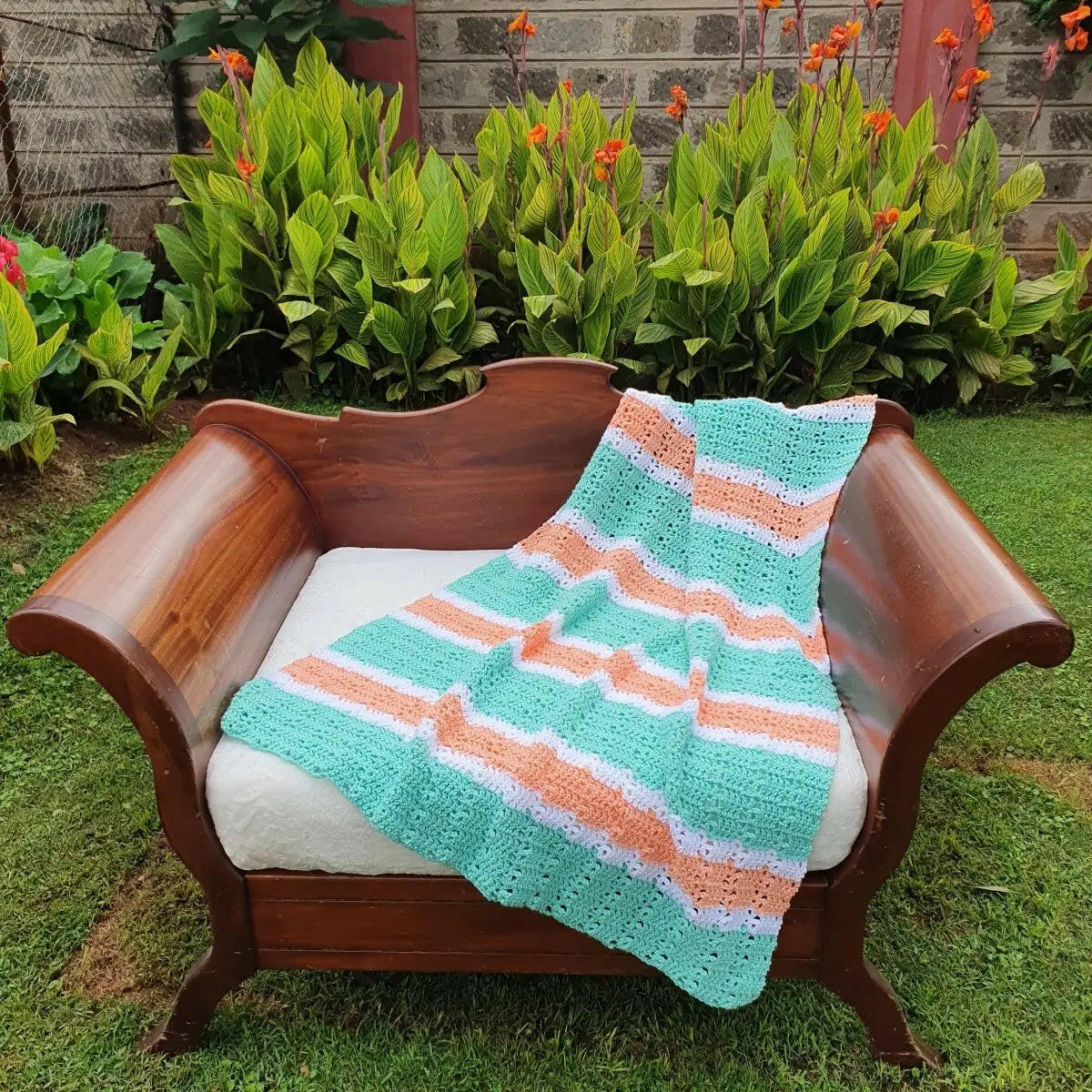 Tipsy Granny Crochet Baby Blanket – Fun and Unique Pattern for Beginners