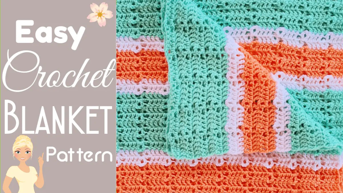 Tipsy Granny Crochet Baby Blanket – Fun and Unique Pattern for Beginners.