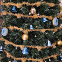Vintage Holiday Crochet Garland – Cozy Eyelash Yarn Pattern for Beginners.