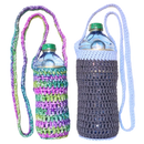 Crochet Water Bottle Sling – Easy Crochet Pattern for Hands-Free Fun.