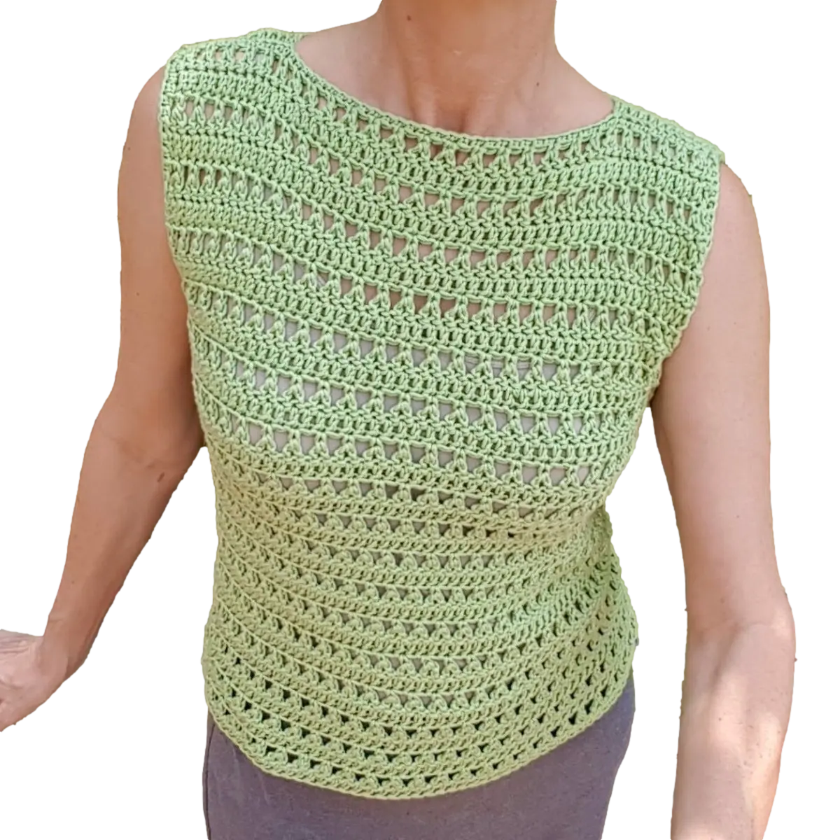 Y Knot a Tunic – Custom-Fit Easy Crochet Top Pattern.