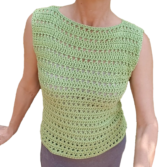 Y Knot a Tunic – Custom-Fit Easy Crochet Top Pattern.