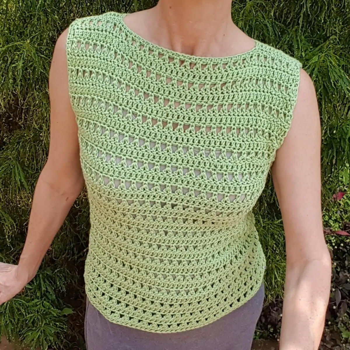 Y Knot a Tunic – Custom-Fit Easy Crochet Top Pattern.